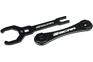 SCAR Llave Tapón Superior Horquilla KYB KAYABA Compatible con YAMAHA YZ YZF 125 250 450 YZ-F YZ250F YZ450F 06-23 SHERCO FANTIC 2022-2023