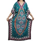 Indiatrendzs Womens Light Viscose Sleepwear Kaftan Dresses Plus Size