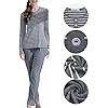 Dolamen-Coppie-Pigiama-per-Donna-Signore-calda-molle-inverno-Pigiama-da-notte-100-Cotone-Donna-Pigiama-invernale-manica-lunga-Top-Pantaloni-con-tasche