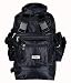 Zenniz Rucksack Bags for Travelling Hiking & Trekking Multi Pockets 45 Litre Large (Black) RS.899.00