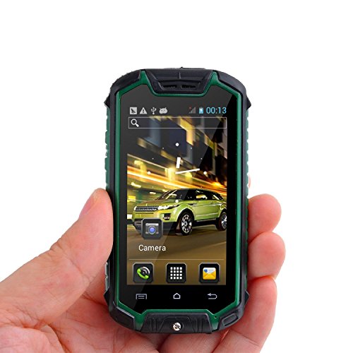 Z18 Mini Smartphone desbloqueado Android 4.4 Dual SIM Dual Core impermeable a prueba de polvo Shockproof 2.45 