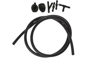 JEELAR JIACUO 2 Piezas Parabrisas Coche Agua limpiaparabrisas Boquilla rociador Chorro Chorro Ap para Peugeot 307