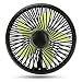 Produktbild Nosii Micro Mini USB Fan Doppelklingen Ruhig Einstellbare Lüfter Für Home Office Elektrische Computer Schreibtisch Fans Geschenk Für Kinder (Color : Black)
