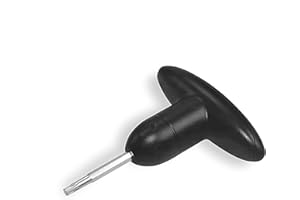 kinoco Golf Club Torque Wrench, Shaft Adapter Tool, Black Metal Screwdriver for Driver Adjustment