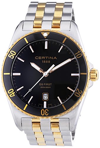 Certina Herren-Armbanduhr XL Analog Quarz Edelstahl C014.410.22.051.00 Certina Herren-Armbanduhr XL Analog Quarz Edelstahl C014.410.22.051.00