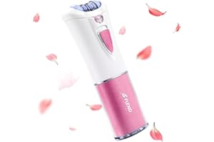 BUBBACARE Epilierer Damen, Gesichts Epilierer Damen mit LED-Licht Frauen Kabellose Epilierers Gesicht Körper Haarentfernung Elektrischer Haarentferner Mädchen Epilierers für Körper Achsel Bikini Bein