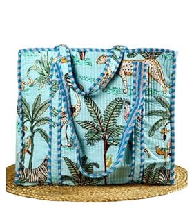 Bolso hombro acolchado, reversible,lavable, hecho