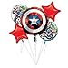 Price comparison product image Amscan International 3484201 Foil Balloon, Group,Bouquet:Avengers Shield