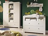 Babyzimmer Luca „1“ Weiss/Weiss 5 tlg. - 2