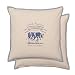 Produktbild Clayre & Eef LDV24 Lait De Vache Kissenbezug Kissenhülle Kissen blau OHNE INLETT ca. 40 x 40 cm