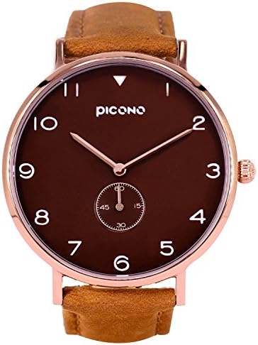 PICONO SPY S Series - Multi Dial Water Resistant Analog Quartz Watch - No.YS-7203 Brown