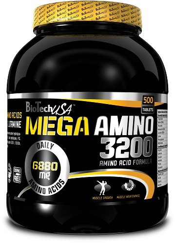 Biotech USA Mega Amino 3200 Aminoácido - 550 gr