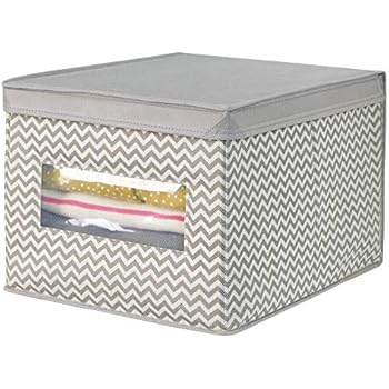Amazon.de: mDesign Stoffkiste mit Deckel - die ideale Aufbewahrungsbox