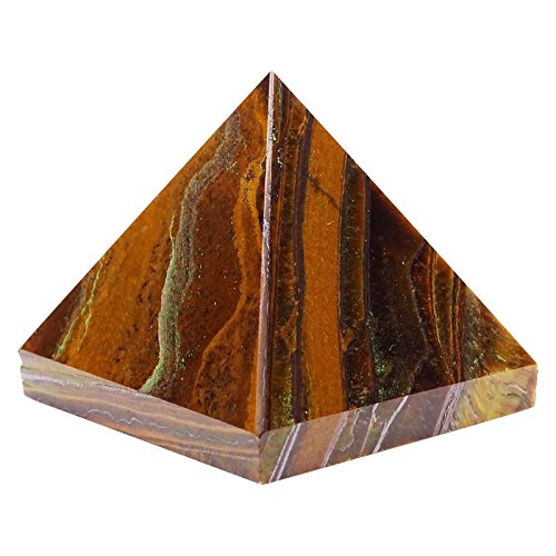 HARMONIZE Crystal Healing Generador De Piedra Ojo De Tigre Pirámide De Energía Reiki Feng Shui Espiritual