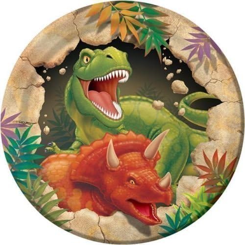 Dinosaur Party - Dino Blast Party Lunch Plates x 8