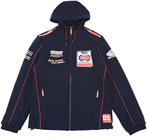 New Official Pata Honda Team Navy Softshell Coat XXL
