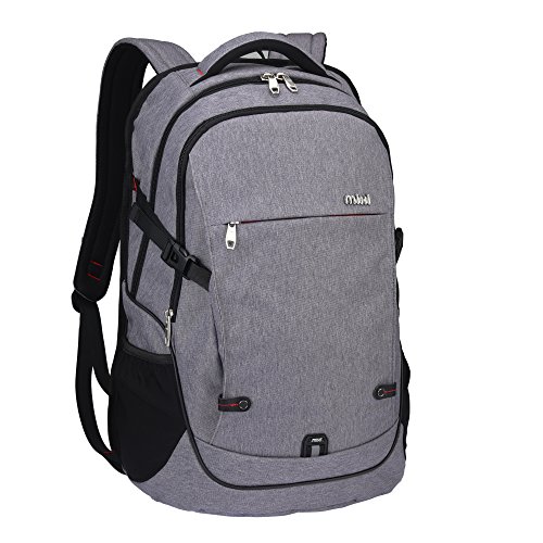 MixiI Laptoprücksack Schulrücksack mit Gepolstertem Laptopfach Studenten Unisex Backpack Daypack für Flug ,Geschäft , Sport