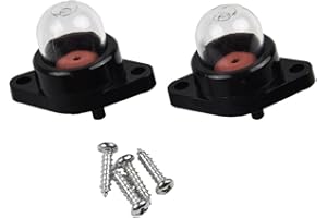 JONIKUPER For Partner Chainsaws 335 440 Replacement For Primer Bulb with 4 Screws Fits For Mac Cat 351