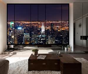 AWM12 - Wohnung Fensterwand Blick auf atemberaubende New York Stadt bei