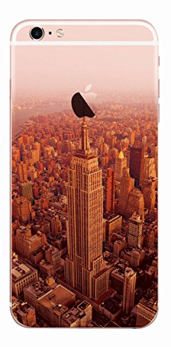 MPPK-Hamburg Apple Iphone   6 6s 4 7  pulgadas carcasa       Case con colgante con dise  o       Transparente transparente       New York