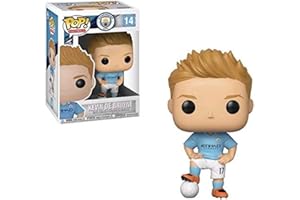 Funko Pop! Vinyl: EPL: Man City: Kevin de Bruyne - Manchester City FC - Figurine en Vinyle à Collectionner - Idée de Cadeau - Produits Officiels - Jouets pour les Enfants et Adultes - Sports Fans
