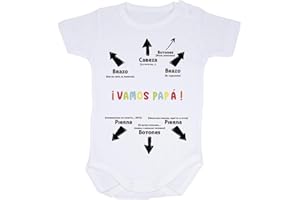 AR Regalos Body bebé divertido y gracioso Vamos papá
