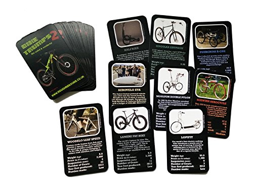 Preisvergleich Produktbild Fahrrad Kartenspiel Bike Trumps Quartett