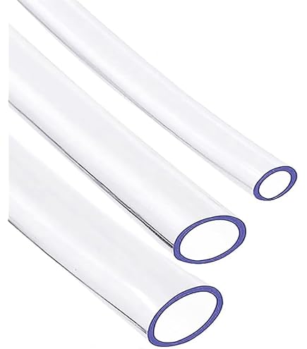 2 Stück Transparentes Acrylrohr – 3 Mm Innendurchmesser, 6 Mm Außendurchmesser, 350 Mm Lang, Für Lampen & DIY