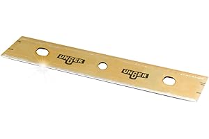 REINICA Unger Karbon-Glasschaberklingen 10 cm 25 Stück Fensterschaberklinge Glasschaberklinge Oberflächenschaberklinge Fensterklinge Glasklinge Oberflächenklinge Glasmesser Fenstermesser Ersatzklinge