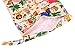 niceEshop(TM) Baby Infant Waterproof Zipper Wet and Dry Diaper Bag for Baby Carriage (Lion Elephant Print)
