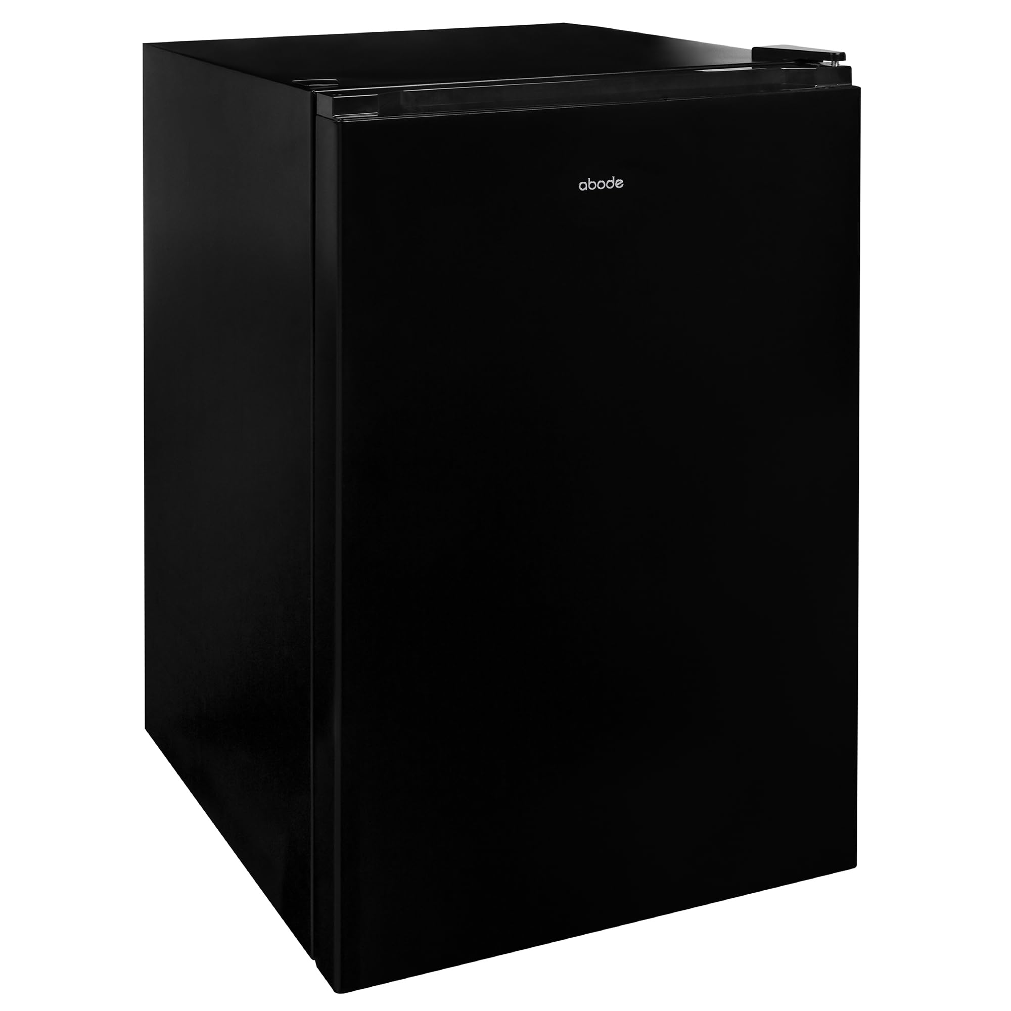Abode Under Counter Fridge 50cm Wide Freestanding Black 114 Litre Removeable Glass Shelves & Drawer, Adjustable Feet & Reversible Door A85UCLF504E1B (New 2025 Model, Black) - 1
