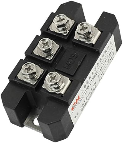 MDS-100A Bridge Rectifier - ChaoHe MDS-100A 5 Terminals 3 Phase Diode Module Bridge Rectifier 100A 1600V