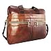 Produktbild Laptoptasche für HP Pavilion x360 14-ba030ng Businesstasche / Aktentasche / Notebooktasche mit Schultergurt aus PU Leder - LB Braun 2