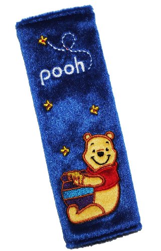 2 tlg. Set _ Gurtschoner / Gurtpolster – “ Disney Winnie the Pooh “ – Gurtschutz – für Sicherheitsgurt als Gurt Polster – für Auto / Kindersitz – Schoner Autositz – Kinder Jungen – Mädchen – Gurt Schoner – Teddy Puuh Bär – Teddybär – Kindergurt – Babyschale – Gurtpolsterung – Autokissen / Kinderautositz - 4