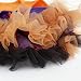 iiniim 4pcs Infant Baby Girls Headband Romper Dress Leg Warmers Shoes Outfits Orange Magic Hat 3-6 Months