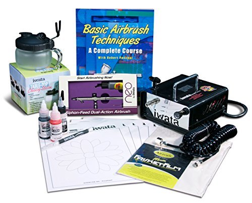 Iwata Beginner Airbrush Neo BCN Siphon Set by Iwata-Medea