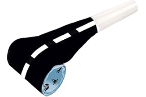 Amscan 9906588 - Luftrüssel On the Road, 8 Stück, Plastik / Papier, 30 cm, Krachmacher, Tröte, Geburtstag