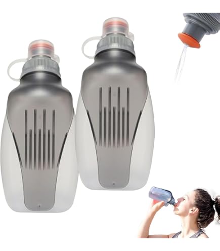 Gourde De Poignet DeepFit 500 Ml - Sans BPA, Anti-fuite, Pour Courir Ou Randonner En Mains Libres