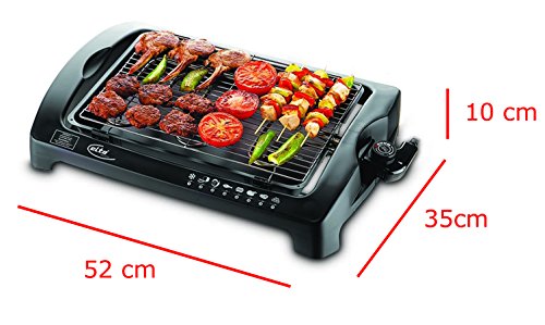 ELTA Elektrischer Tischgrill 2000W Balkongrill Elektrogrill Gartengrill Grill - 4