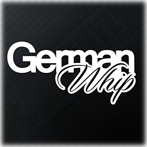 GERMAN WHIP Car Sticker Funny Window Bumper Vinyl Decal