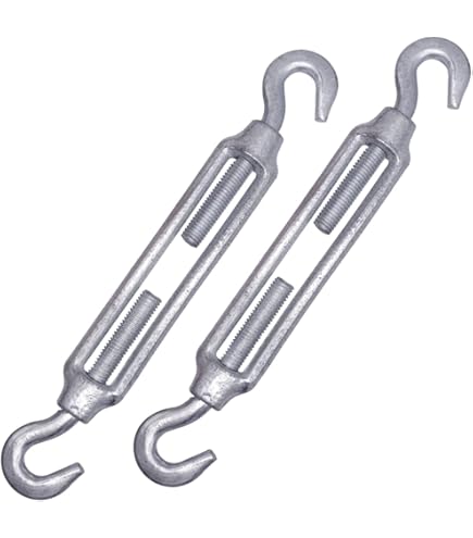 Tendeurs De Fil Réglables M10 En Acier Inoxydable 304 - Lot De 4, Pour Corde De Tente, Antenne, Linge, Etc. - 5