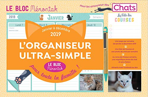 Download Le bloc Mémoniak Chats 2019 Download Le bloc Mémoniak Chats 2019