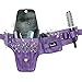HAIRDRESSING SCISSORS TOOLBELT SCISSOR HOLDER HOLSTER / BELT SHEARS POUCH BAG BY KASSAKI IN PURPLE
