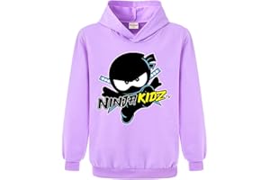 FORLCOOL Ninja Kidz Kids sports hoodie Girl Print Jumper Boys Top