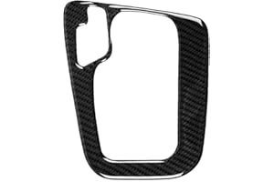 Yctze Verkleidung der Schalttafel, Carbon Mitte Verkleidung der Schalttafelabdeckung Linkslenker Ersatz für 3er E46 1998-2005