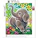 Produktbild CUte Elephant 5D Diamond Painting DIY Embroidery Cross Stitch Craft Needlework Kits Wall Pictures Home Decoration