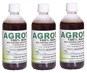 Agro Plus Am002_3 Non To x ic Pesticide and Fungicide for Plants - Set of 3