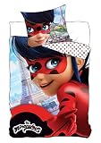 edredon miraculous ladybug Juego de cama de 2 piezas Ladybug Miraculous