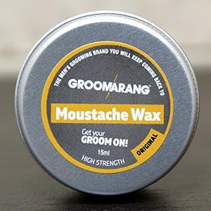 Groomarang Essential Collection Gift Set Beard Comb Moustache Wax 15ml Beard Oil 30ml - Image 3