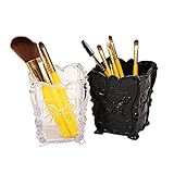 KINGSO Acrylic Clear Container Makeup Case Cosmetic Storage Holder Organizer